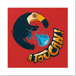 A Toucan Hadouken! - Inspired by Street Fighter Posters and Art